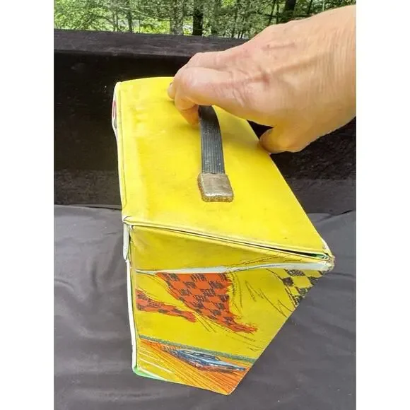 Vintage 1970’s Motorific Race Rally slot Car Carrying Case Slotless Cars